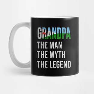 Grand Father Djiboutian Grandpa The Man The Myth The Legend - Gift for Djiboutian Dad With Roots From  Djibouti Mug